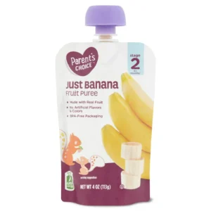 Parent's Choice Stage 2 Baby Food, Banana