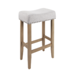 Better Homes & Gardens Light Grey Upholstered 29 inch